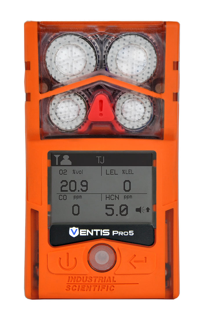 VENTIS® PRO5 PERSONAL MULTI-GAS MONITOR